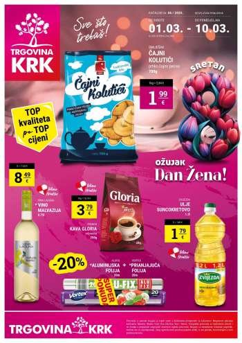Trgovina KRK katalog - 01.03.2025. - 10.03.2025.