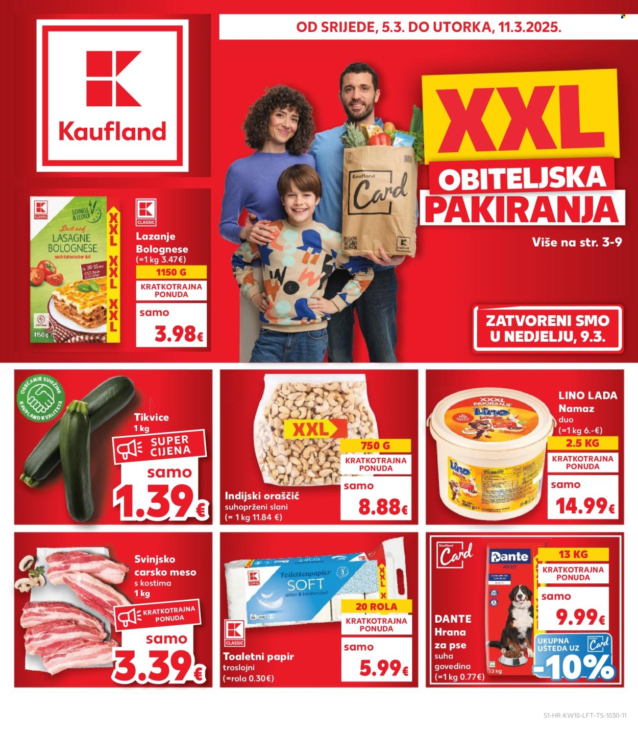 Kaufland katalog - 05.03.2025. - 11.03.2025. Stranica 1