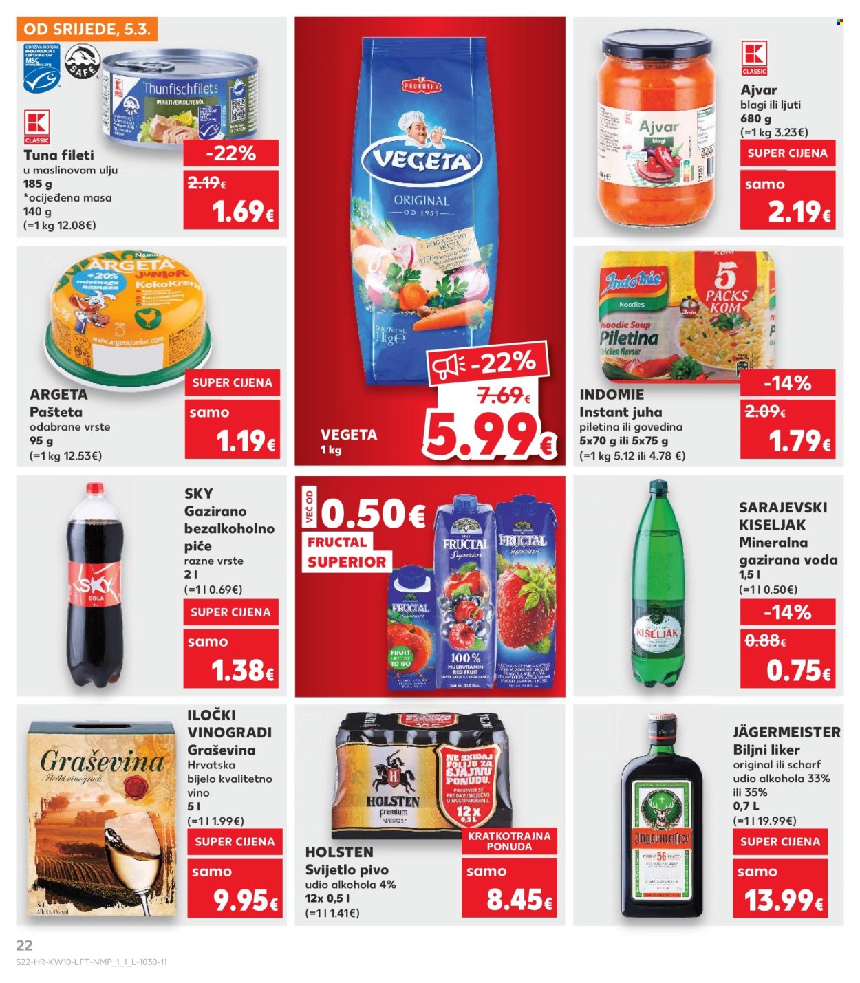 Kaufland katalog - 05.03.2025. - 11.03.2025. Stranica 22