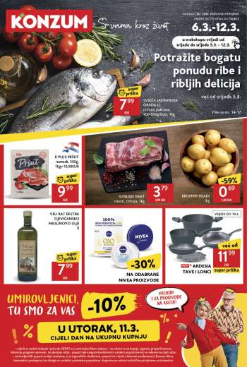 Konzum katalog - 06.03.2025. - 12.03.2025.