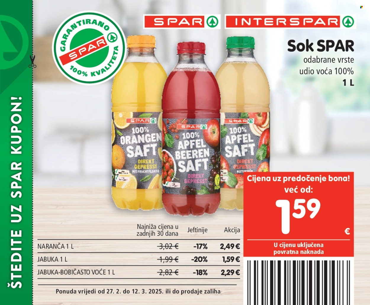 INTERSPAR katalog - 27.02.2025. - 12.03.2025. Stranica 11