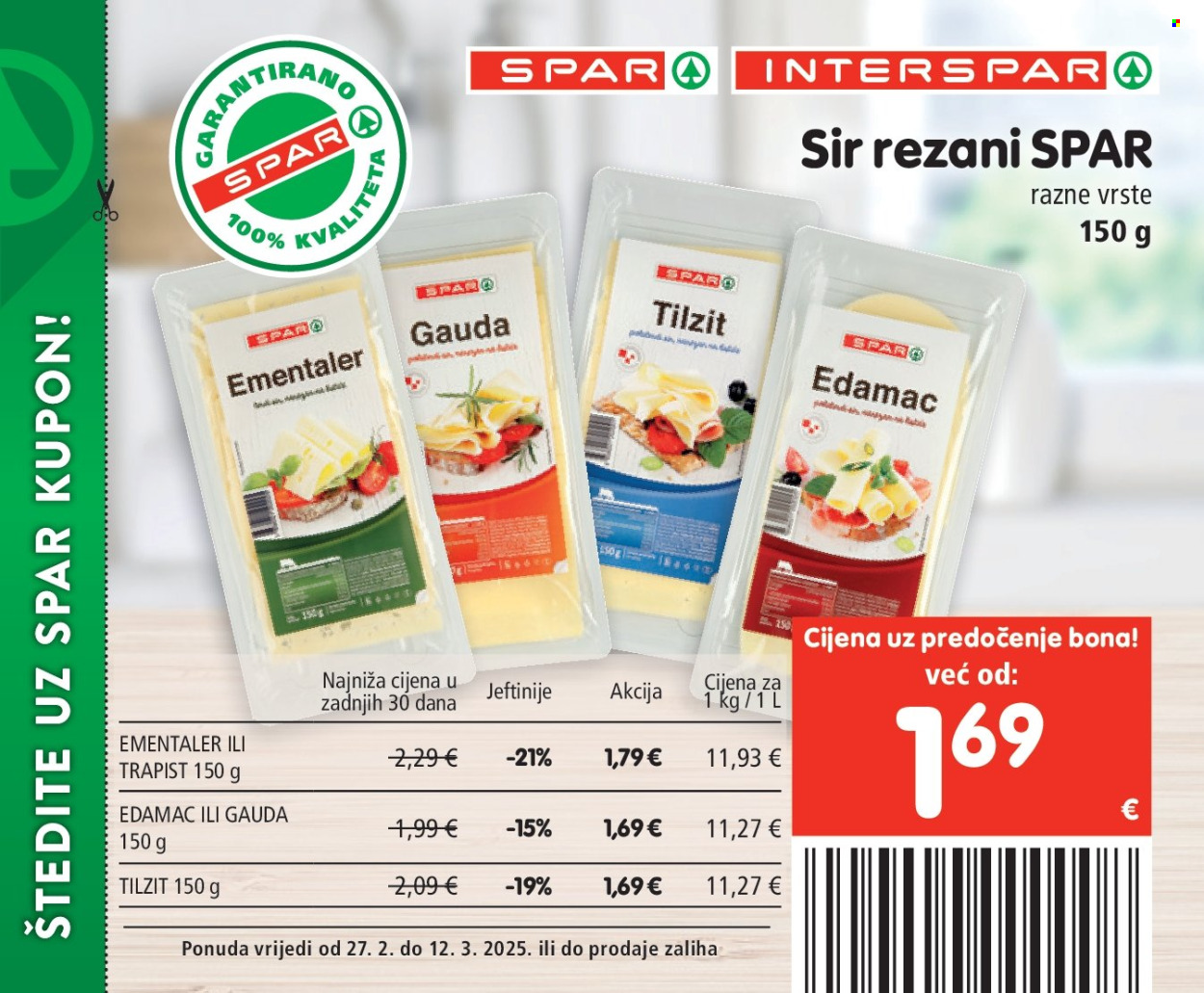 INTERSPAR katalog - 27.02.2025. - 12.03.2025. Stranica 15