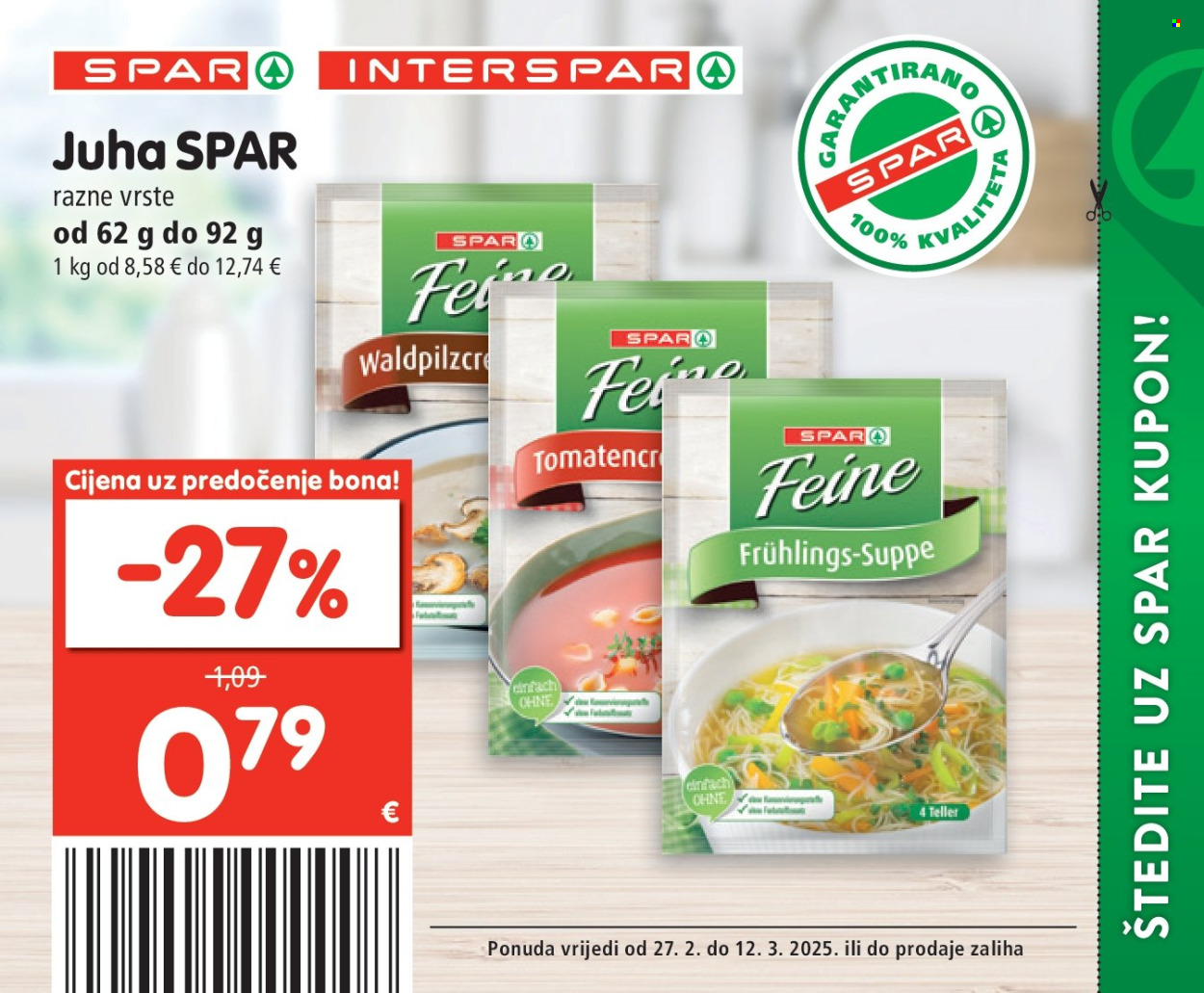 INTERSPAR katalog - 27.02.2025. - 12.03.2025. Stranica 32