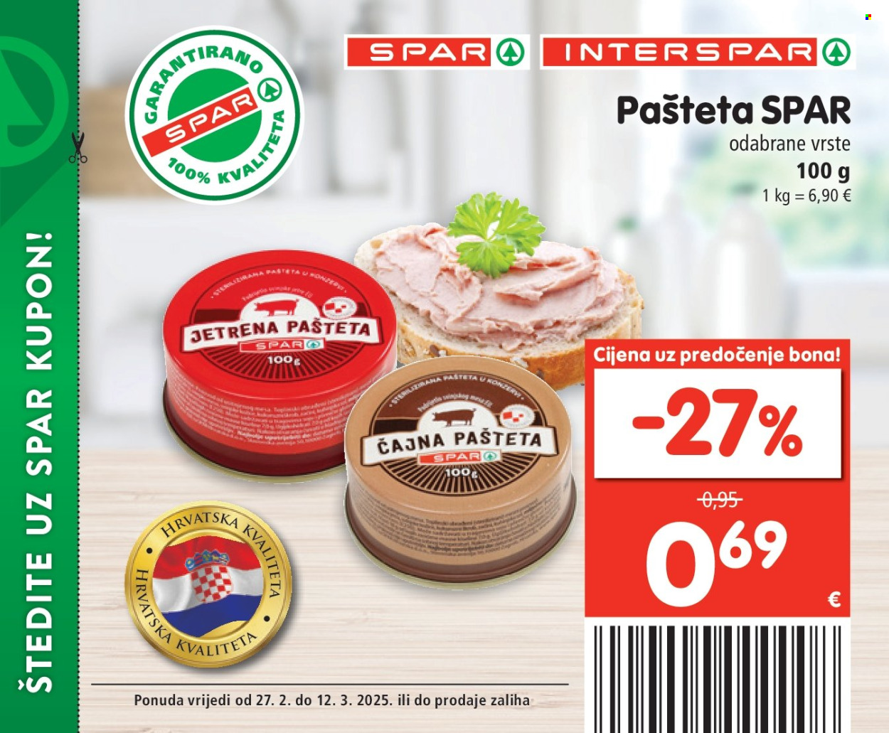 INTERSPAR katalog - 27.02.2025. - 12.03.2025. Stranica 33
