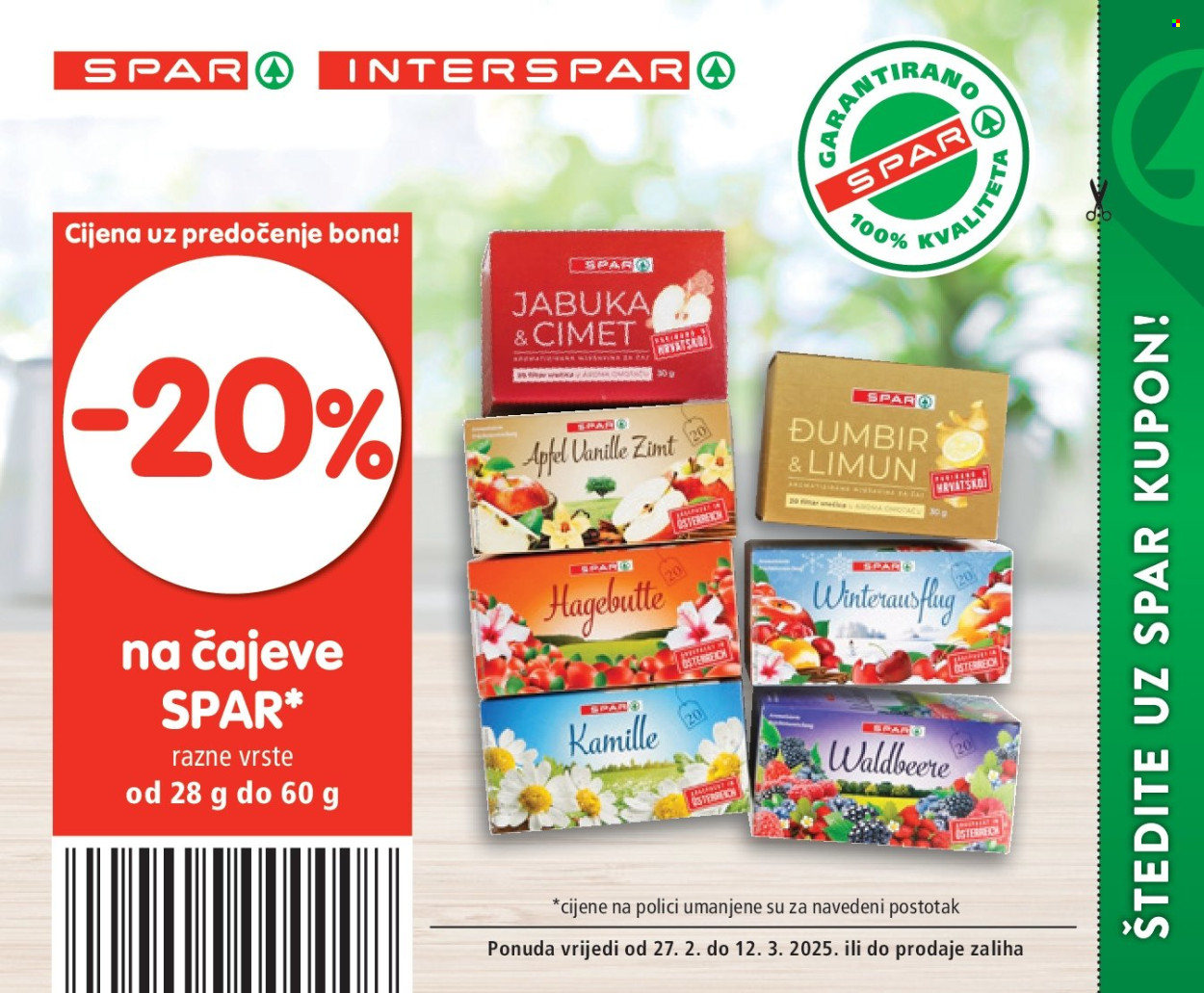 INTERSPAR katalog - 27.02.2025. - 12.03.2025. Stranica 38