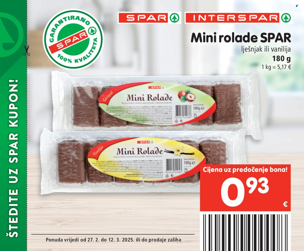 INTERSPAR katalog - 27.02.2025. - 12.03.2025. Stranica 39