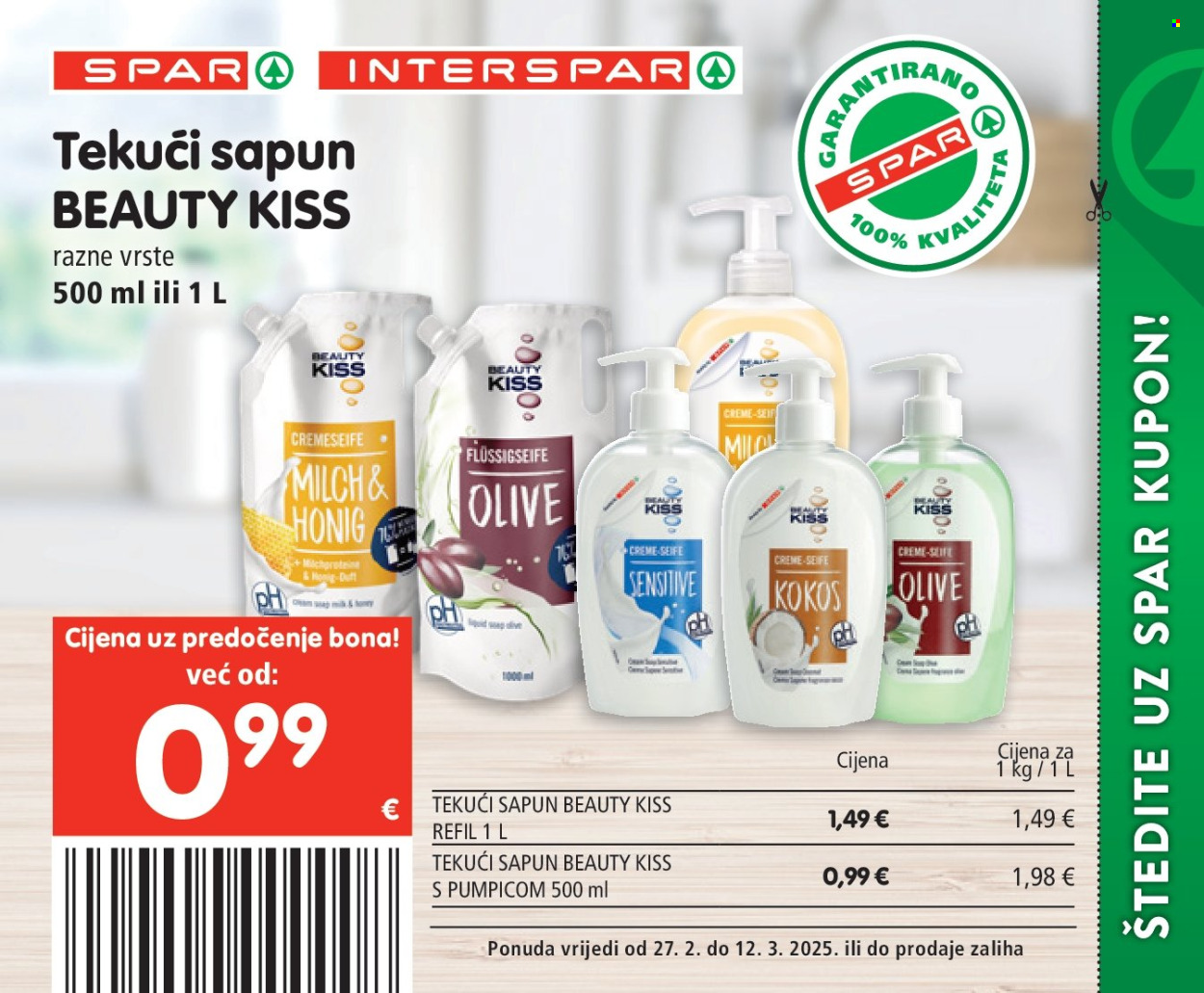 INTERSPAR katalog - 27.02.2025. - 12.03.2025. Stranica 60