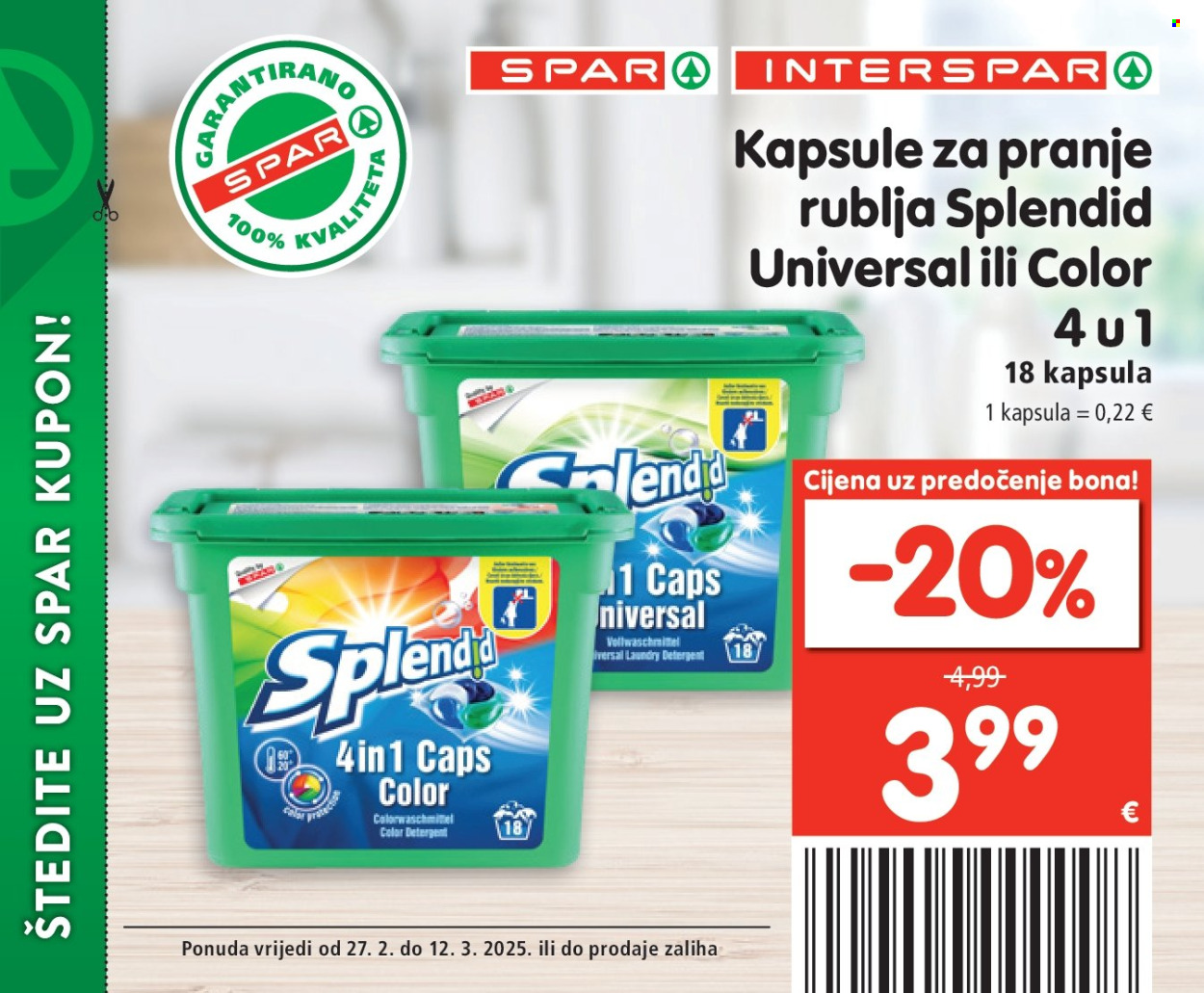INTERSPAR katalog - 27.02.2025. - 12.03.2025. Stranica 61