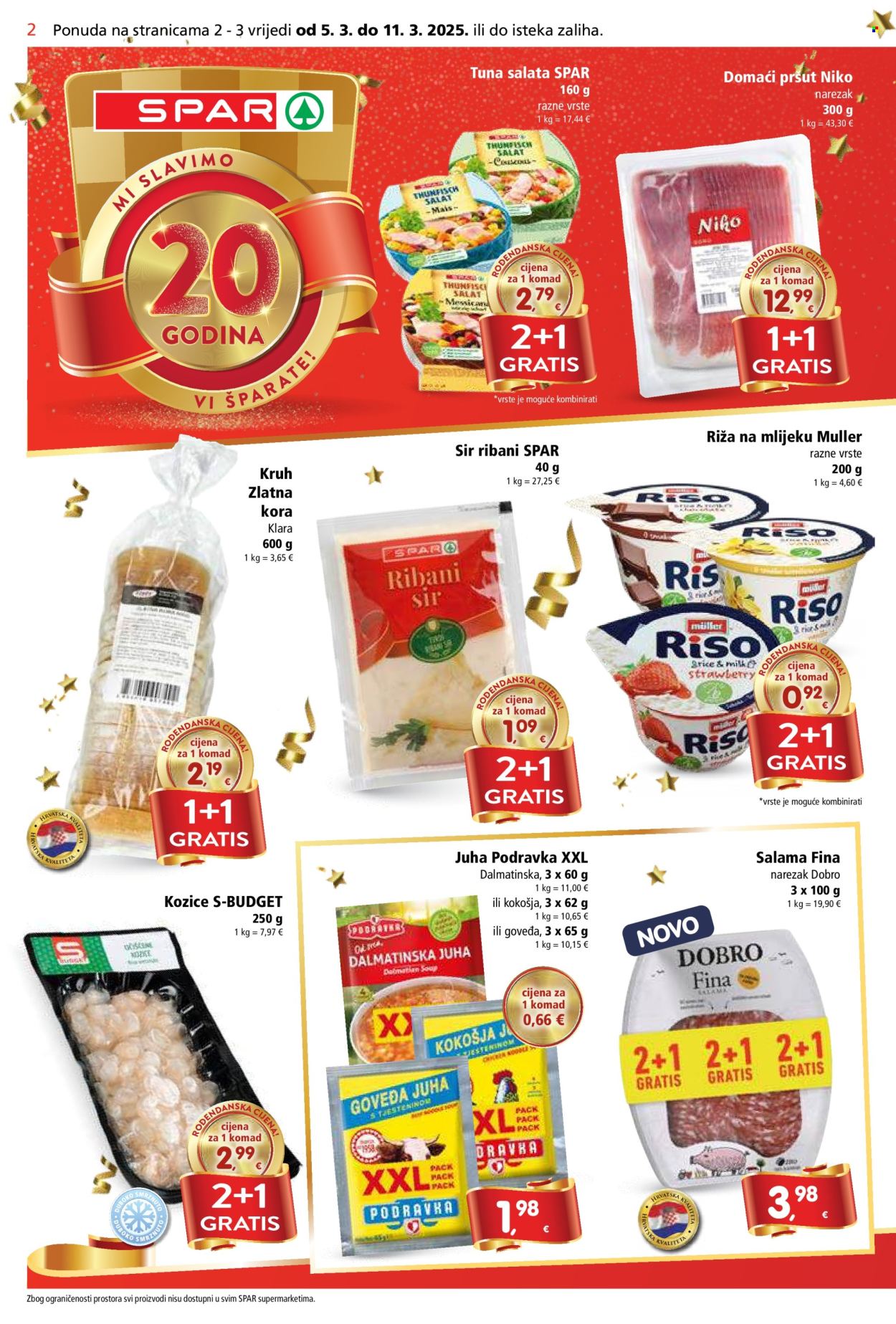 SPAR katalog - 05.03.2025. - 11.03.2025. Stranica 2