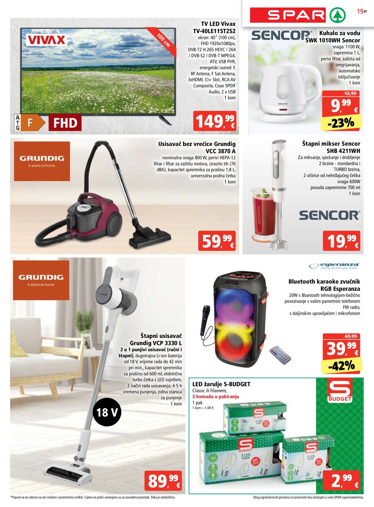 SPAR katalog - 05.03.2025. - 11.03.2025. Stranica 19