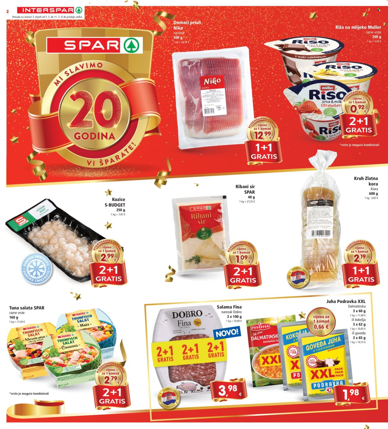 INTERSPAR katalog - 05.03.2025. - 11.03.2025. Stranica 2