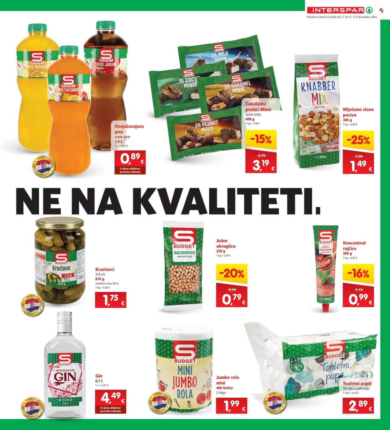 INTERSPAR katalog - 05.03.2025. - 11.03.2025. Stranica 9