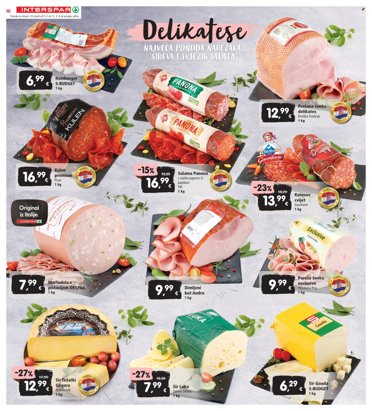 INTERSPAR katalog - 05.03.2025. - 11.03.2025. Stranica 10