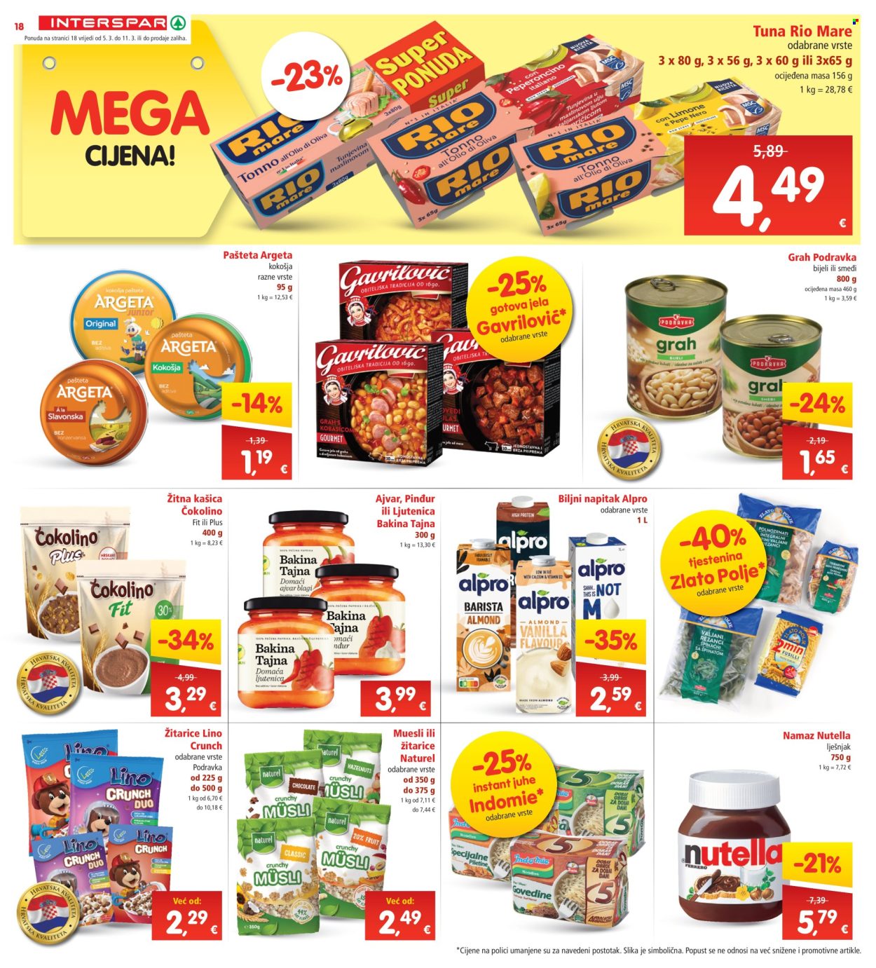 INTERSPAR katalog - 05.03.2025. - 11.03.2025. Stranica 18