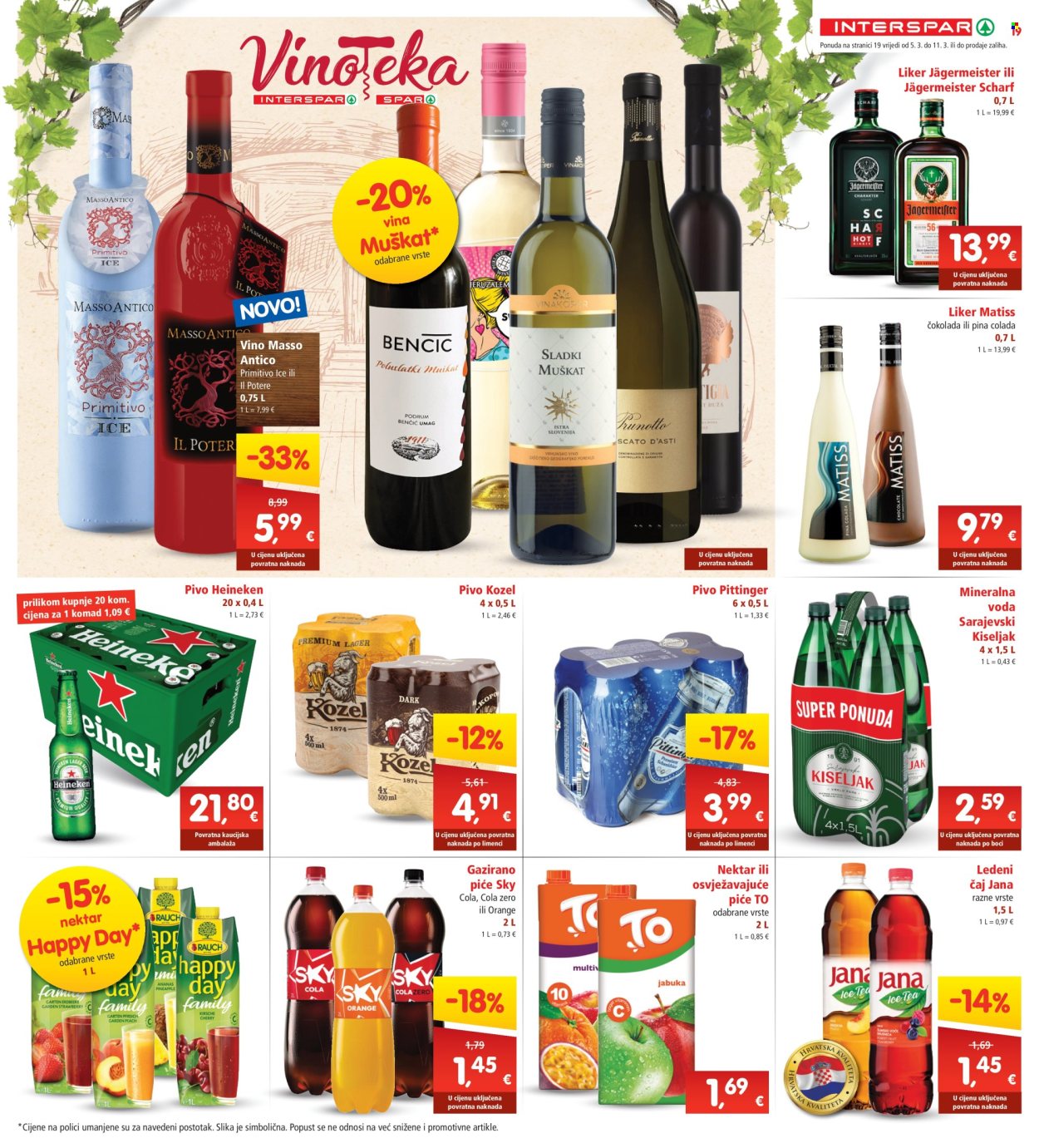 INTERSPAR katalog - 05.03.2025. - 11.03.2025. Stranica 19