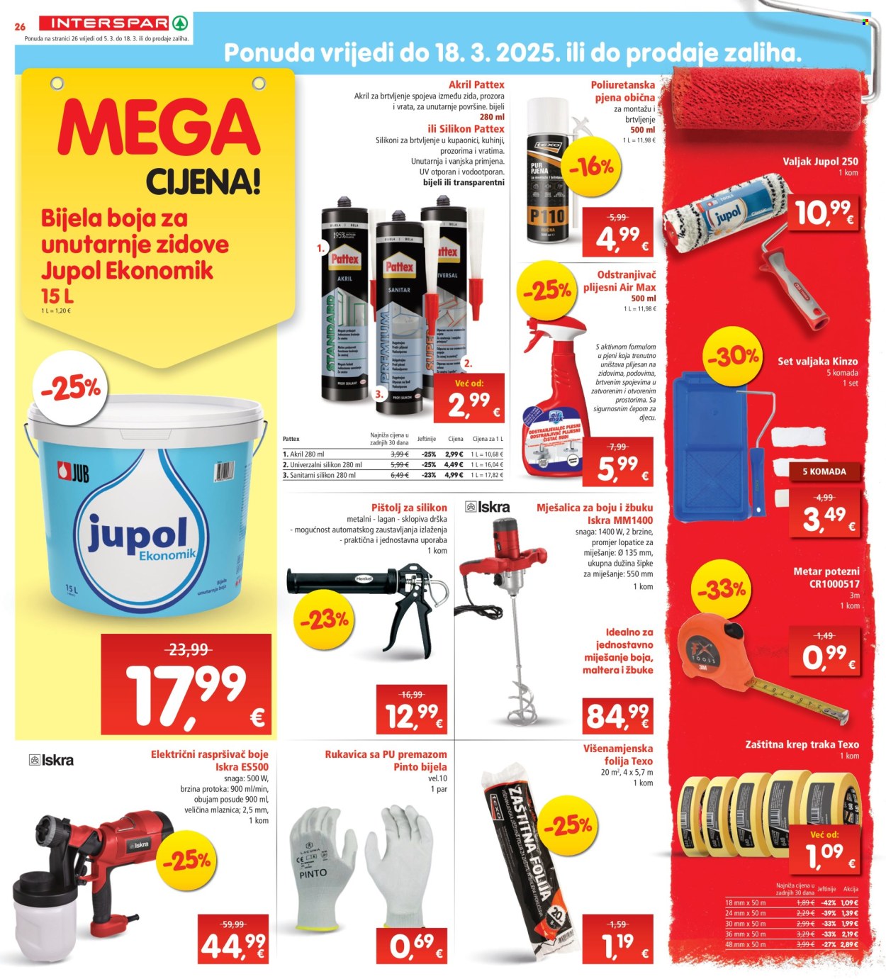 INTERSPAR katalog - 05.03.2025. - 11.03.2025. Stranica 26