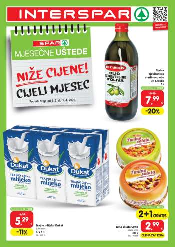 INTERSPAR katalog - 05.03.2025. - 11.04.2025.