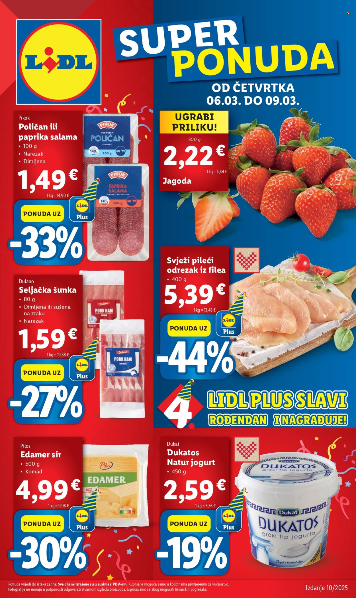 Lidl katalog - 06.03.2025. - 09.03.2025. Stranica 1