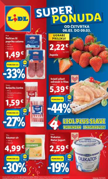 Lidl katalog - 06.03.2025. - 09.03.2025.