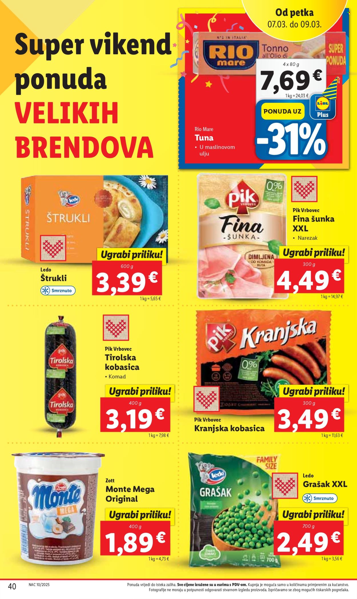 Lidl katalog - 06.03.2025. - 09.03.2025. Stranica 40