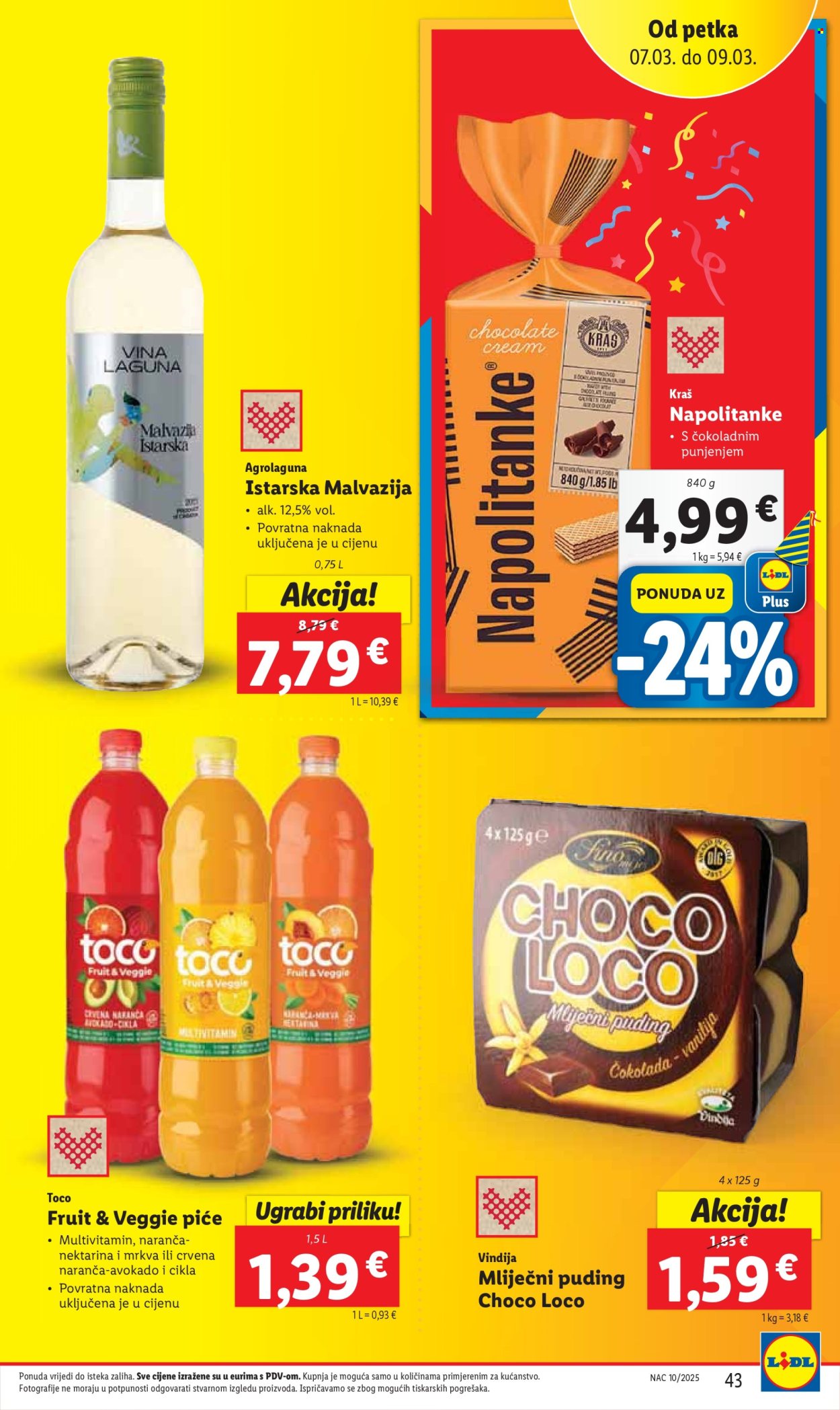Lidl katalog - 06.03.2025. - 09.03.2025. Stranica 43