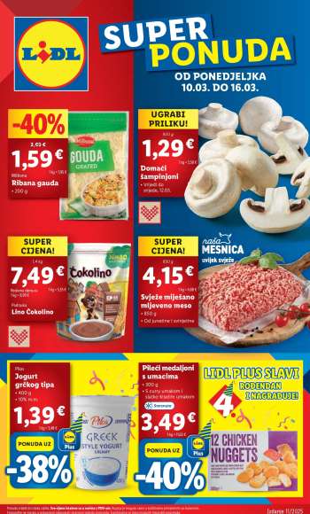 Lidl katalog - 10.03.2025. - 16.03.2025.