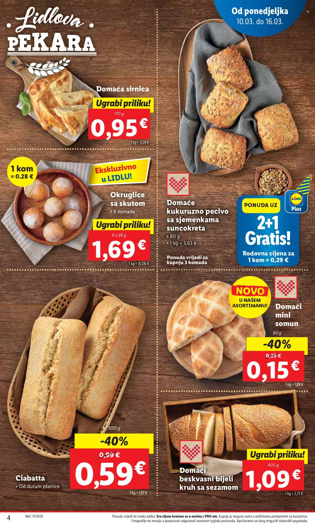 Lidl katalog - 10.03.2025. - 16.03.2025. Stranica 4