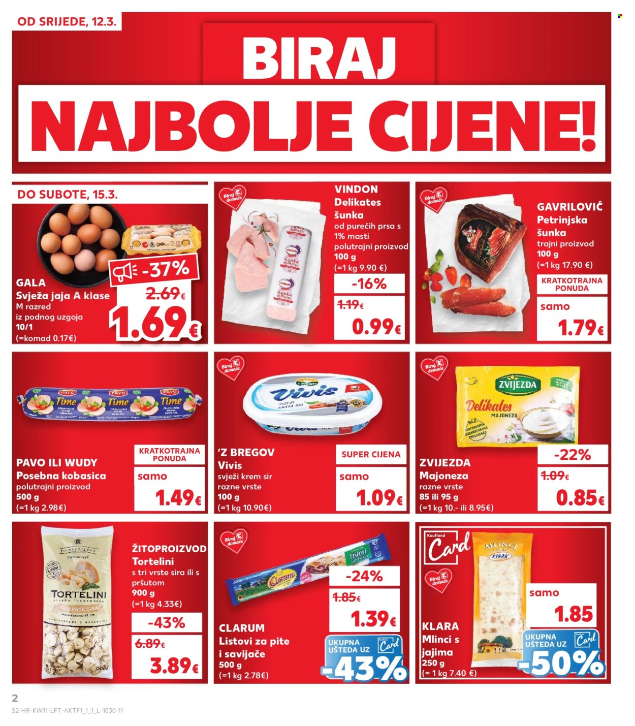 Kaufland katalog - 12.03.2025. - 18.03.2025. Stranica 2