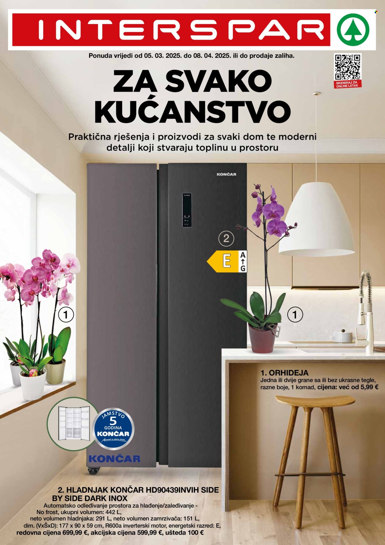 INTERSPAR katalog - 05.03.2025. - 08.04.2025. Stranica 1