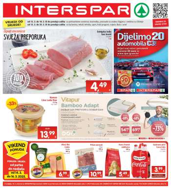 INTERSPAR katalog - 12.03.2025. - 18.03.2025.