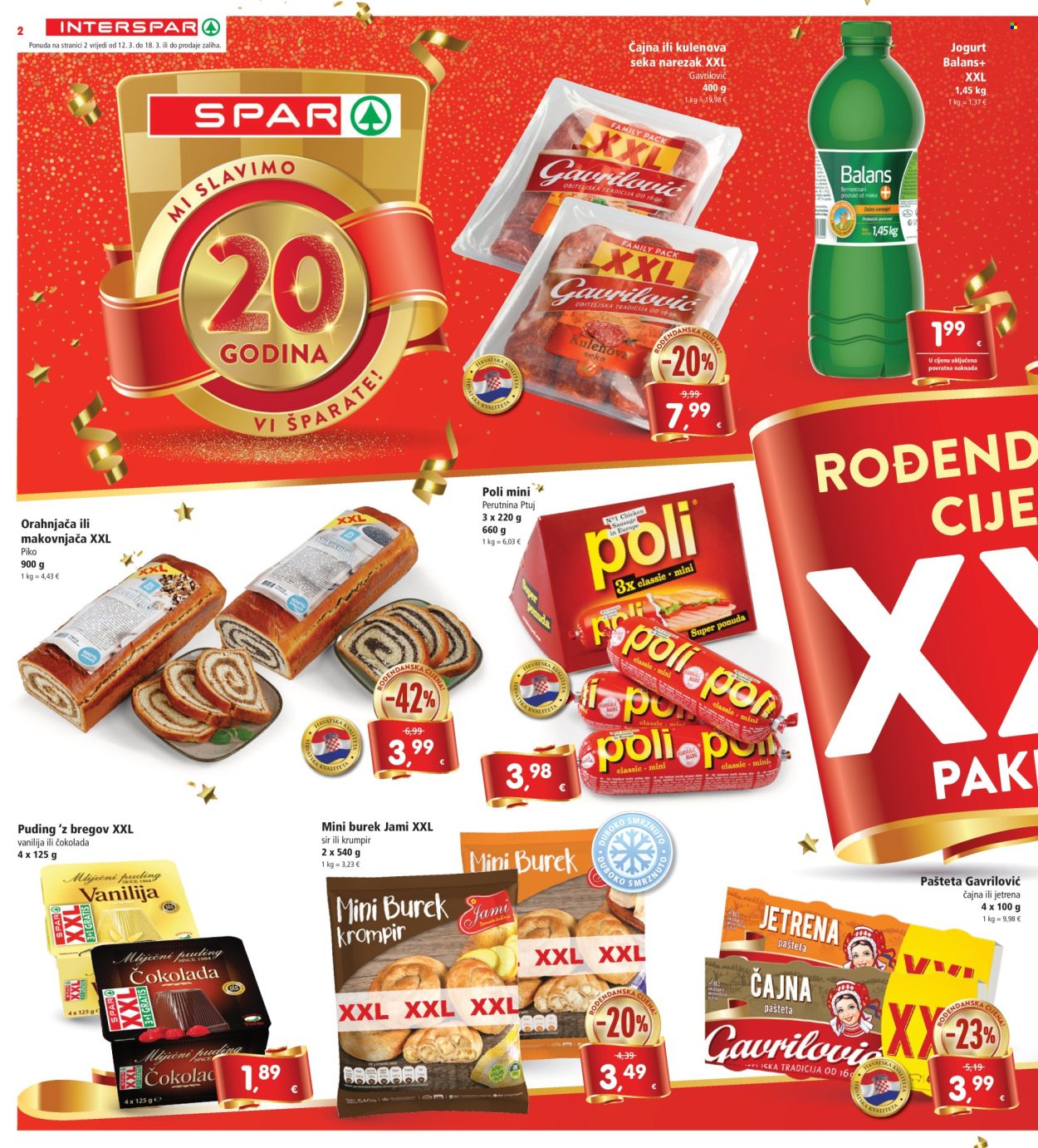 INTERSPAR katalog - 12.03.2025. - 18.03.2025. Stranica 2
