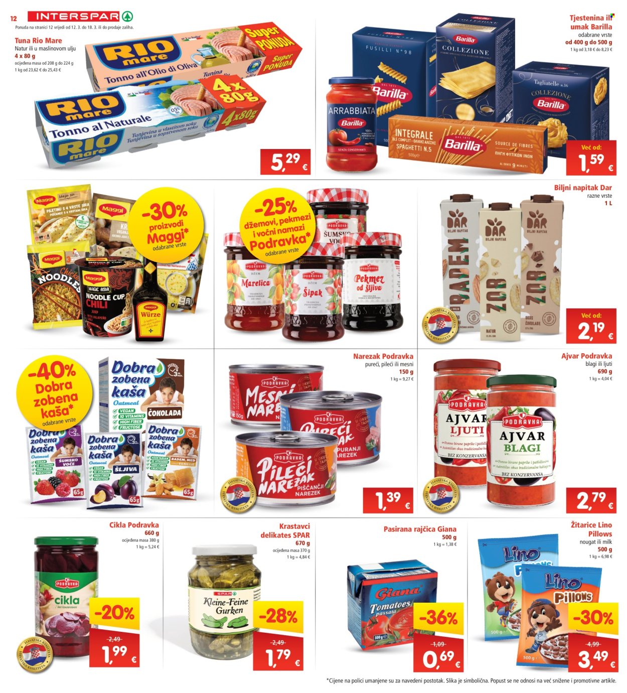 INTERSPAR katalog - 12.03.2025. - 18.03.2025. Stranica 12