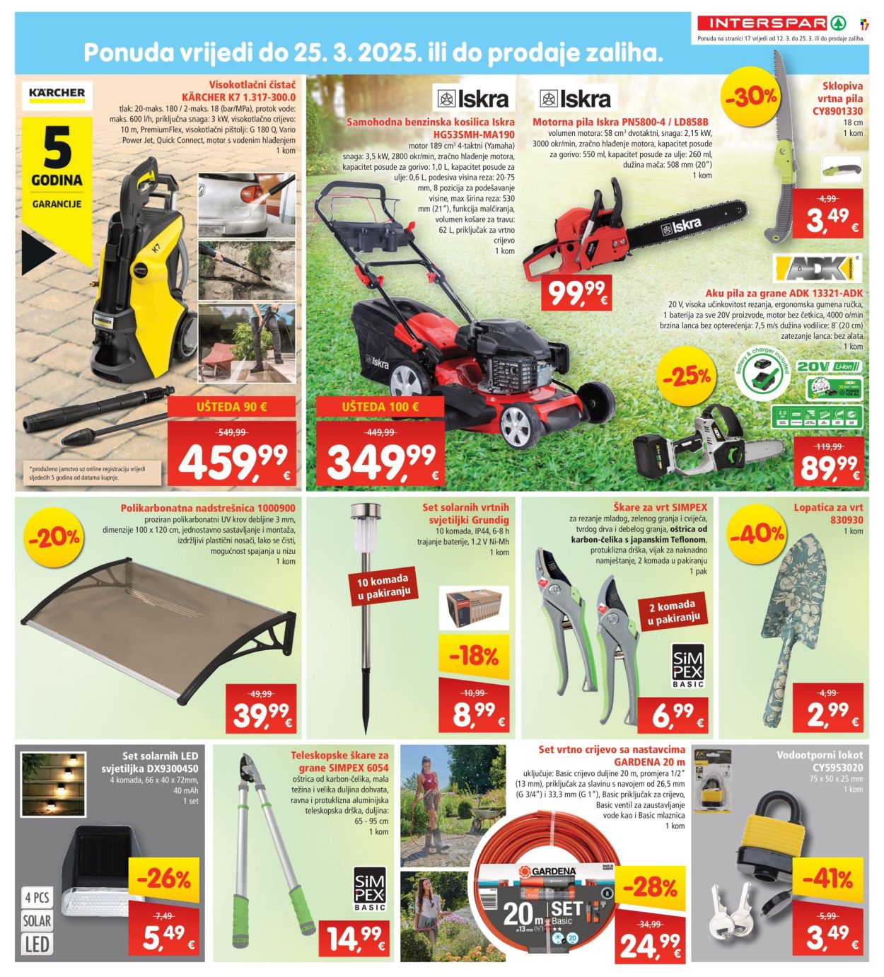 INTERSPAR katalog - 12.03.2025. - 18.03.2025. Stranica 17
