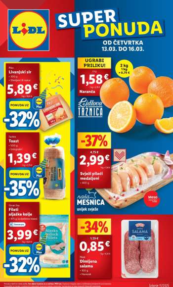 Lidl katalog - 13.03.2025. - 16.03.2025.