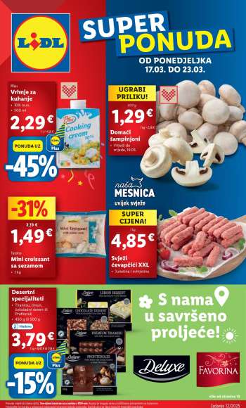 Lidl katalog - 17.03.2025. - 23.03.2025.