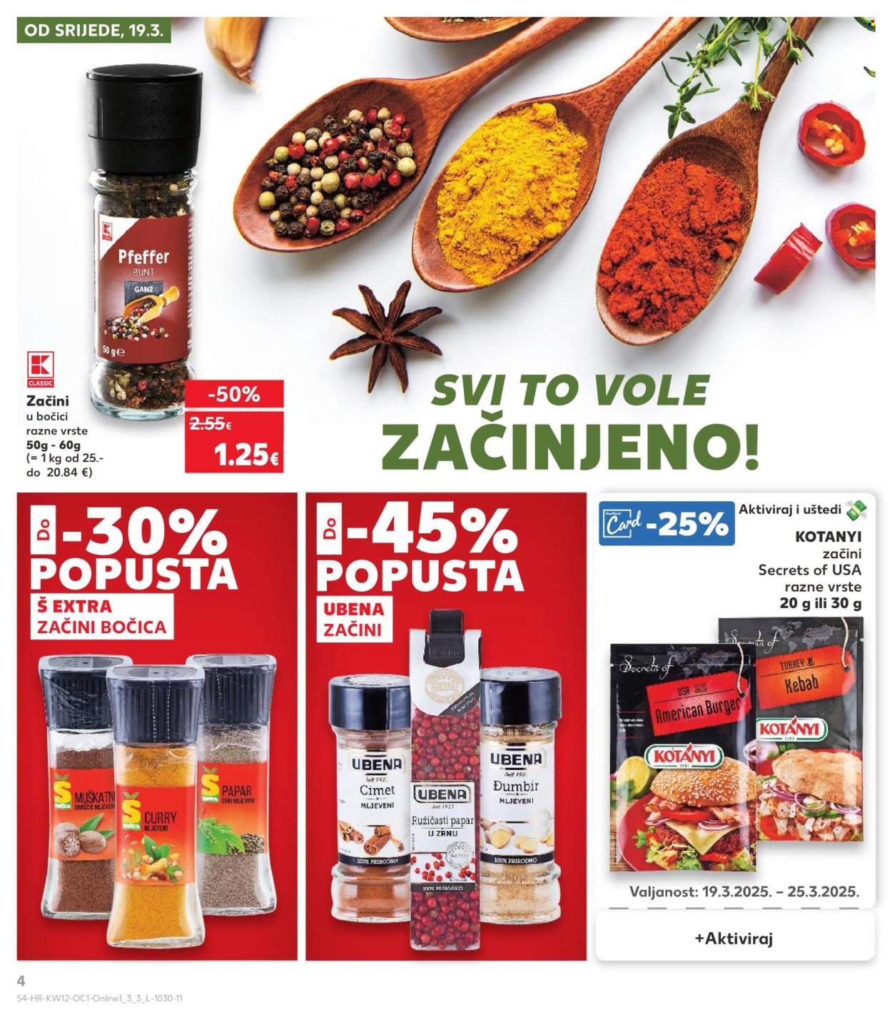 Kaufland katalog - 19.03.2025. - 25.03.2025. Stranica 4
