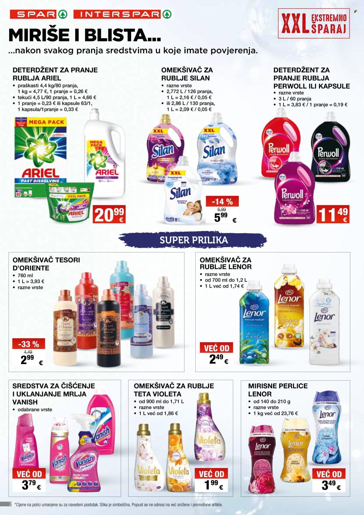 INTERSPAR katalog - 13.03.2025. - 02.04.2025. Stranica 2