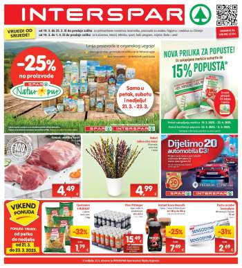 INTERSPAR katalog - 19.03.2025. - 25.03.2025.