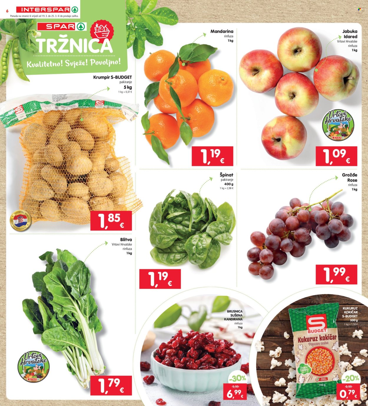INTERSPAR katalog - 19.03.2025. - 25.03.2025. Stranica 6