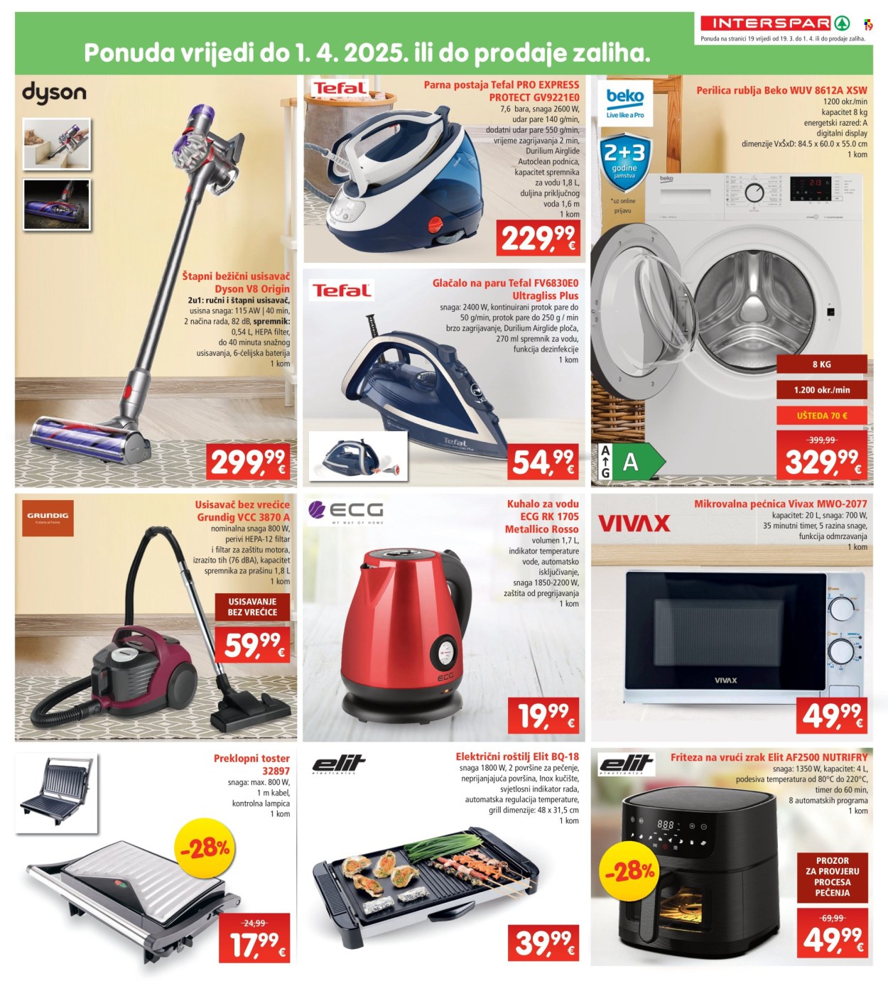 INTERSPAR katalog - 19.03.2025. - 25.03.2025. Stranica 19