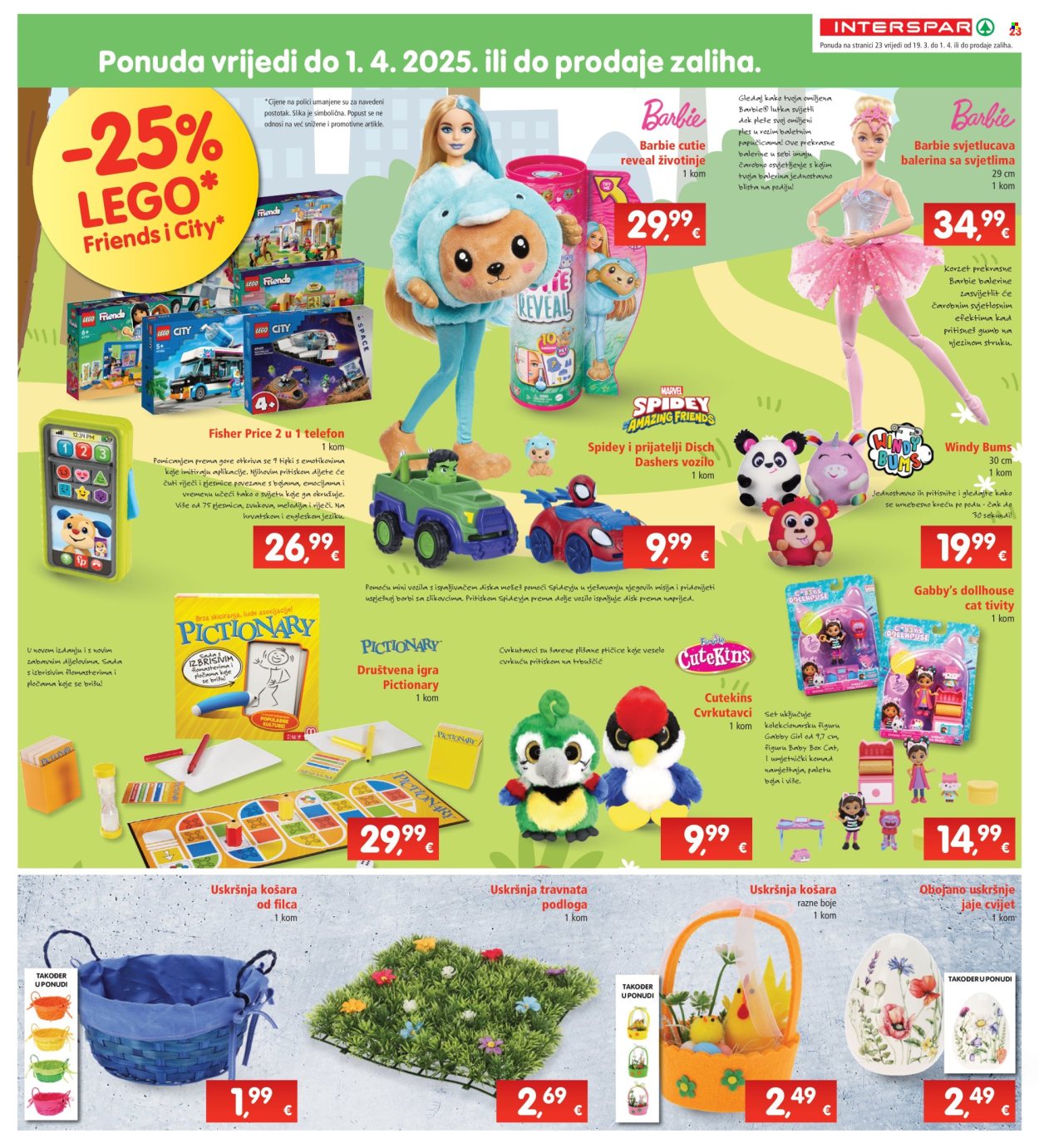 INTERSPAR katalog - 19.03.2025. - 25.03.2025. Stranica 23
