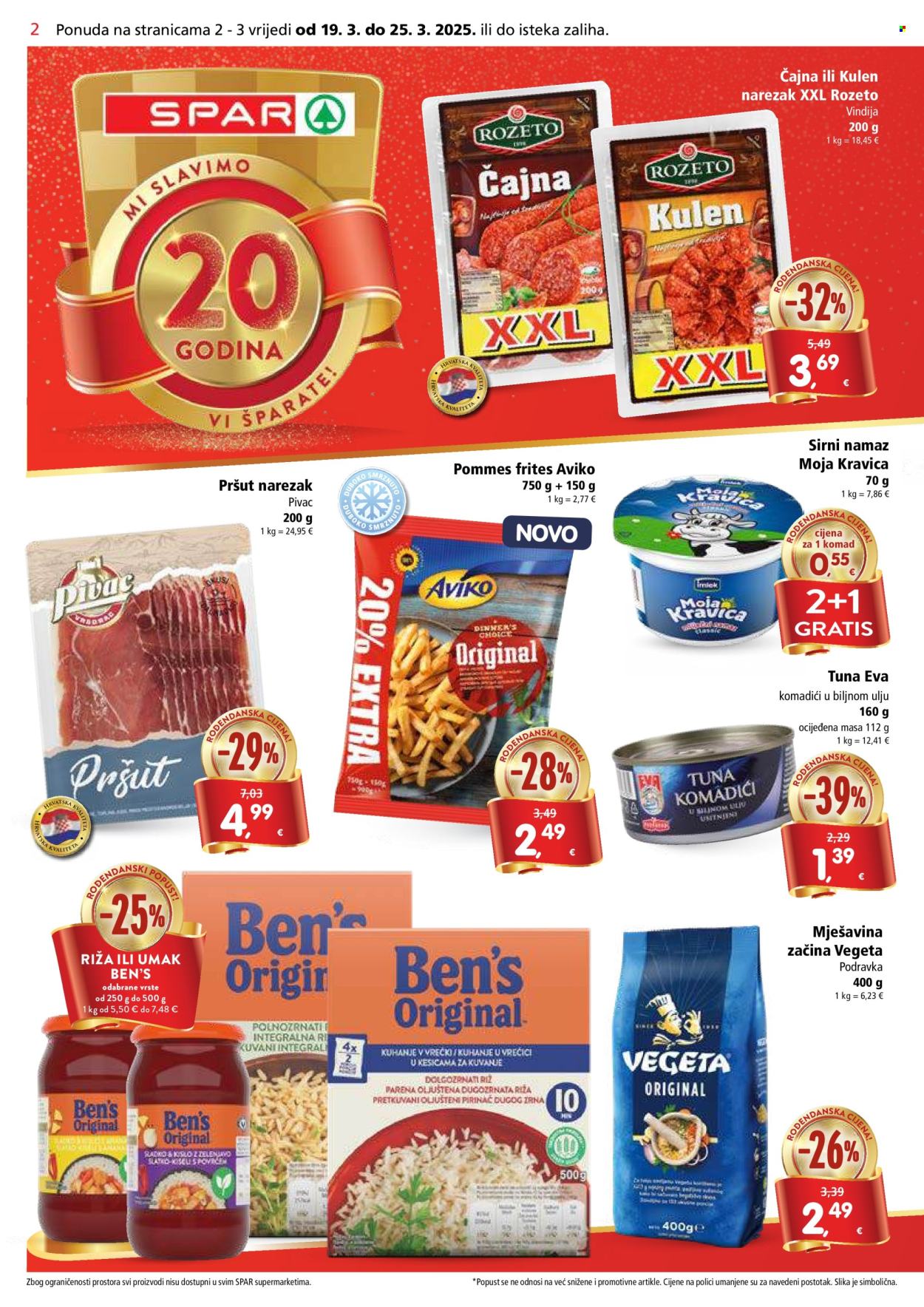 SPAR katalog - 19.03.2025. - 25.03.2025. Stranica 2
