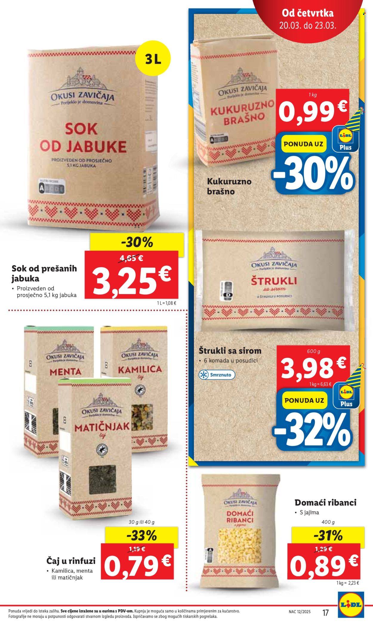 Lidl katalog - 20.03.2025. - 23.03.2025. Stranica 17