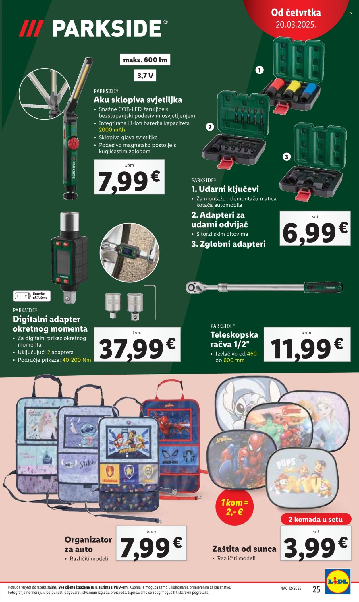 Lidl katalog - 20.03.2025. - 23.03.2025. Stranica 25