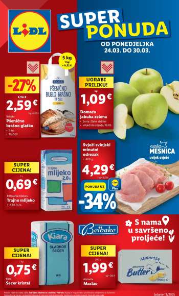Lidl katalog - 24.03.2025. - 30.03.2025.