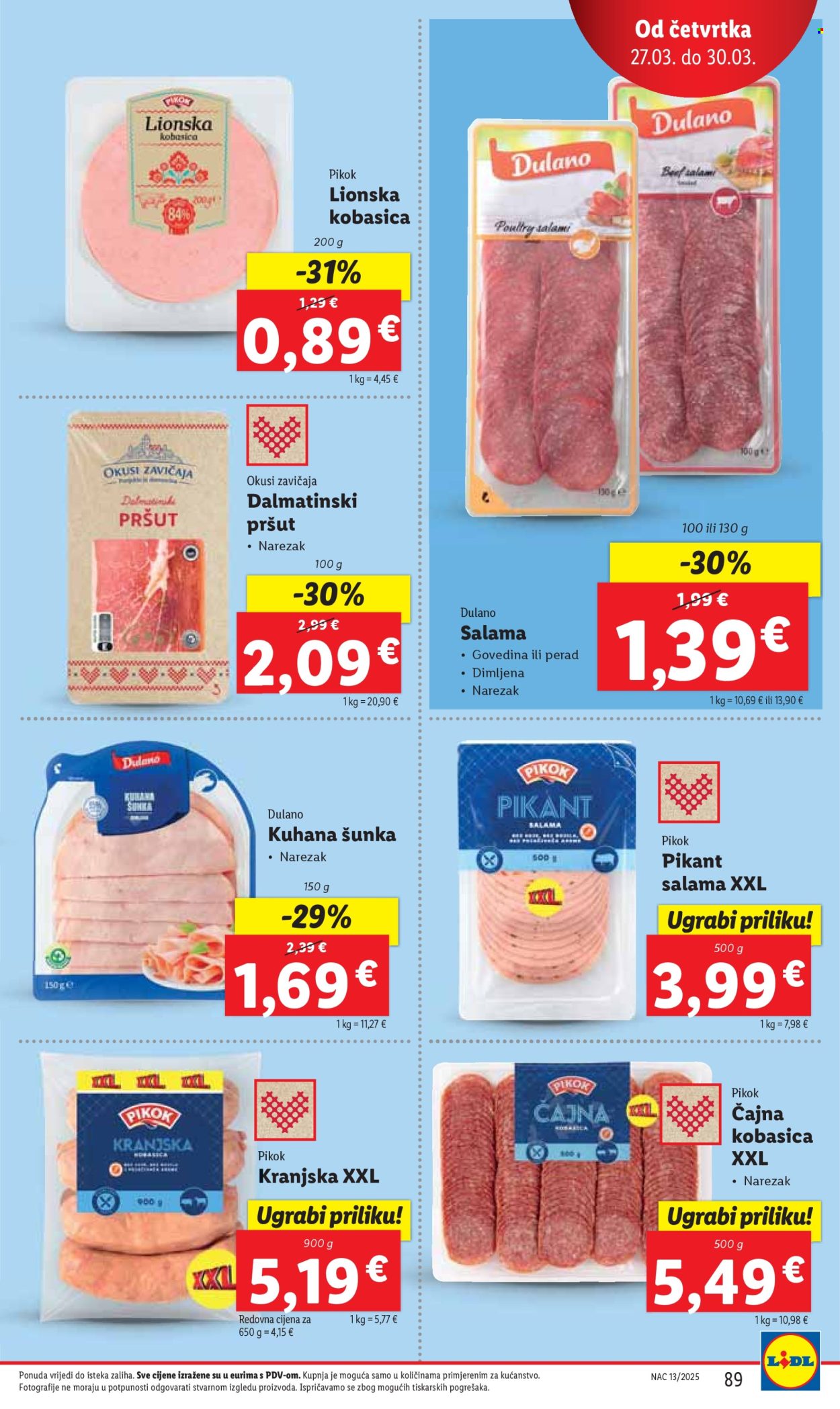 Lidl katalog - 24.03.2025. - 30.03.2025. Stranica 89