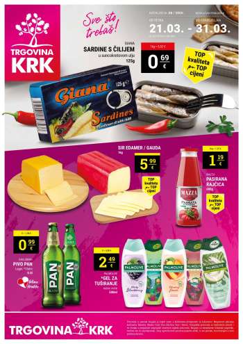 Trgovina KRK katalog - 21.03.2025. - 31.03.2025.