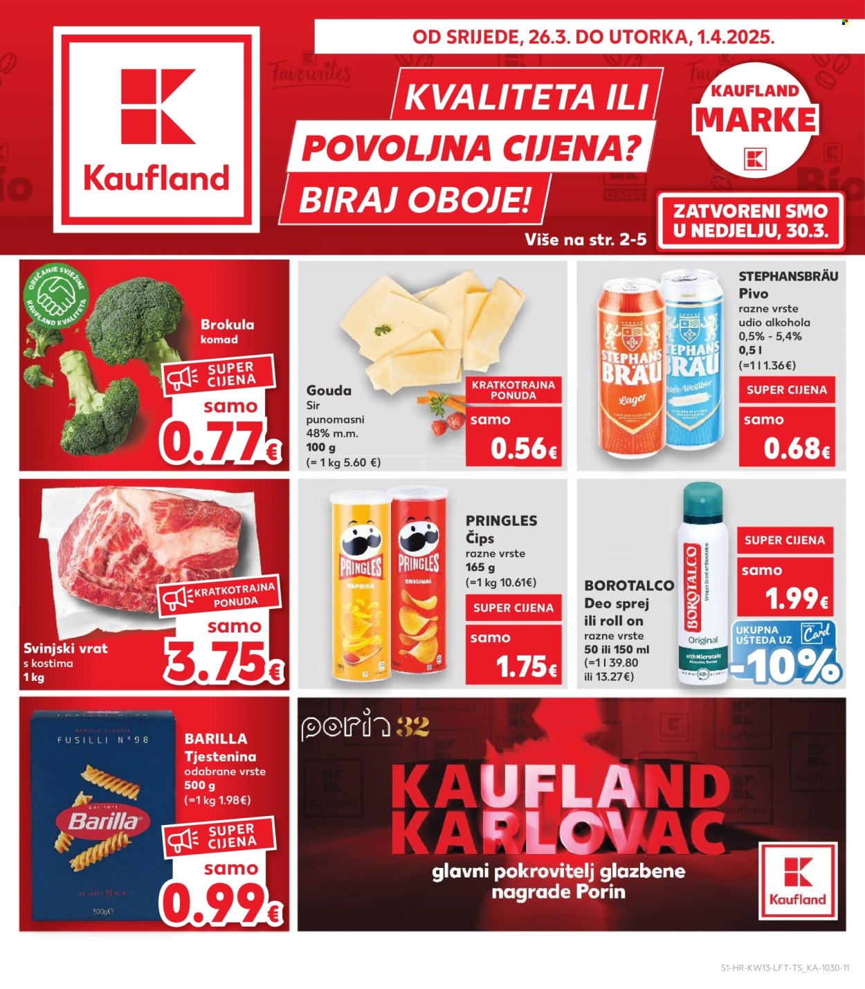 Kaufland katalog - 26.03.2025. - 01.04.2025. Stranica 1