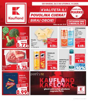 Kaufland katalog - 26.03.2025. - 01.04.2025.