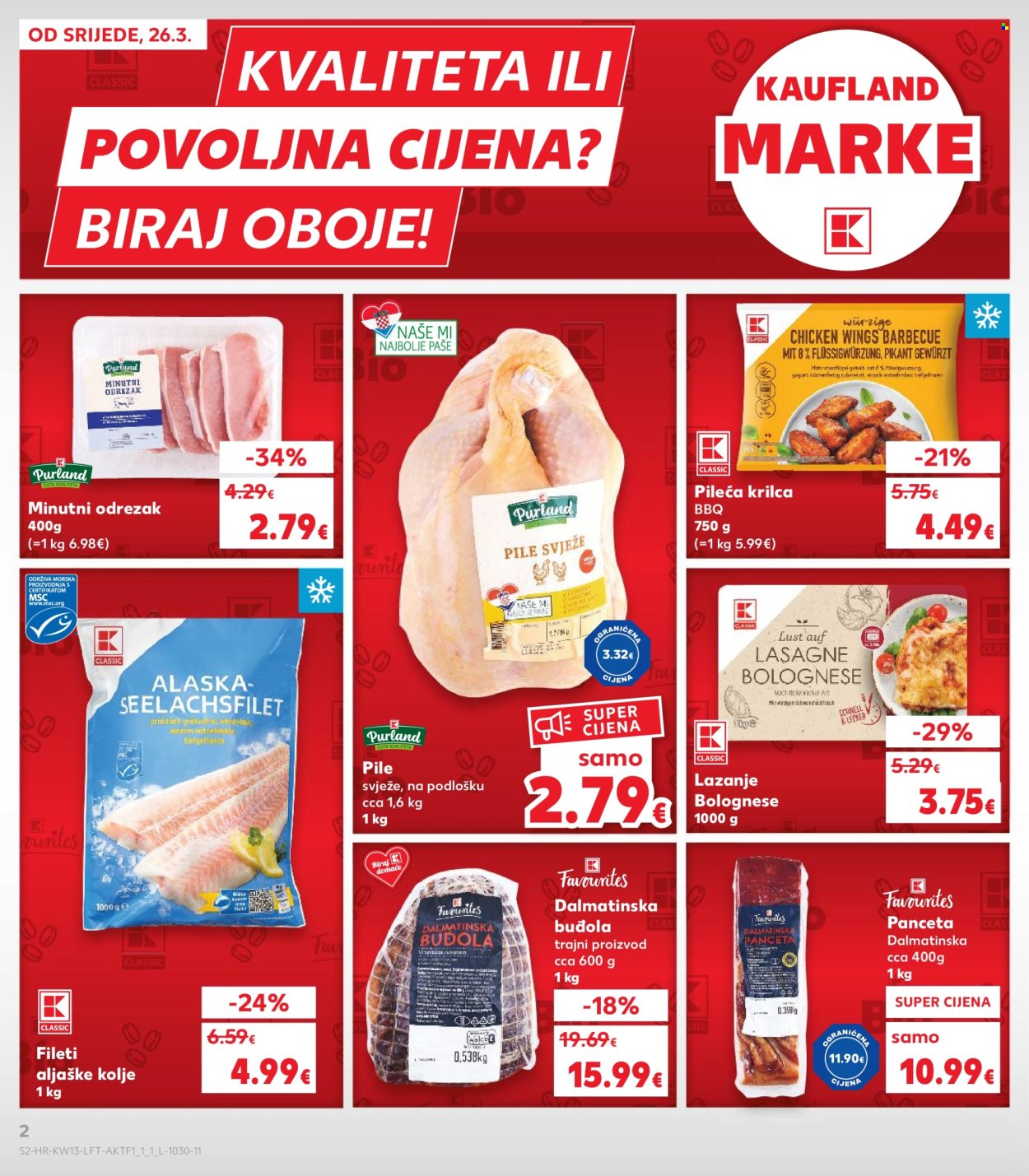 Kaufland katalog - 26.03.2025. - 01.04.2025. Stranica 2